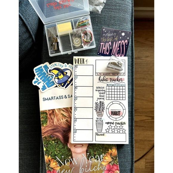 S&S New Year, Get Organized Mini Office Supplies To Do Notepad Per My Last Email - Picture 2 of 8